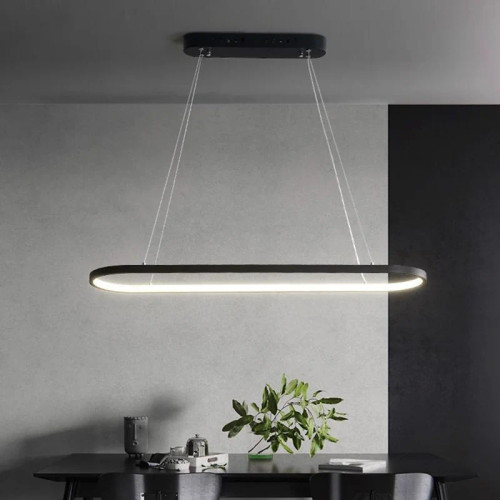 لوستر آویز مدرن مدل بیضی سه لاین ریموت دار با ارسال رایگان در شهر تبریز،مرند،جلفا،شبستر